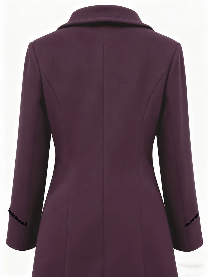 BEAUMONT NICE | VESTE À REVERBÈRE DOUBLE BOUTON POUR FEMMES