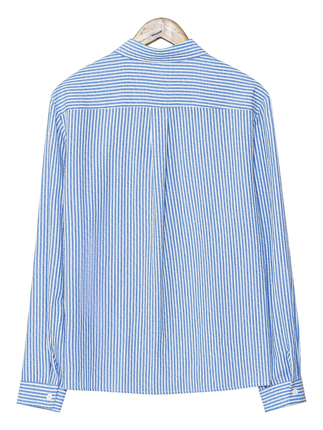 STRIPED LAPEL SHIRT FOR MEN