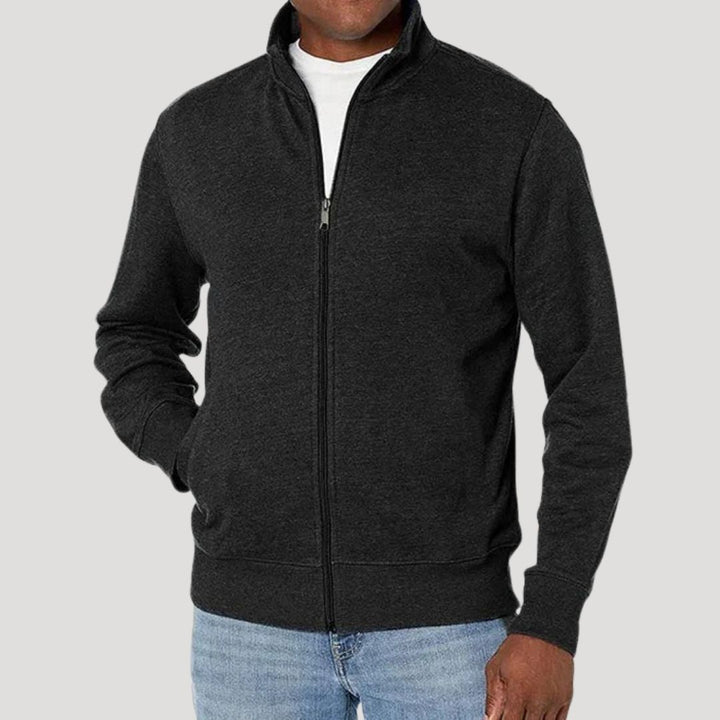 ZIP FRONT SPRING JACKET FOR MEN