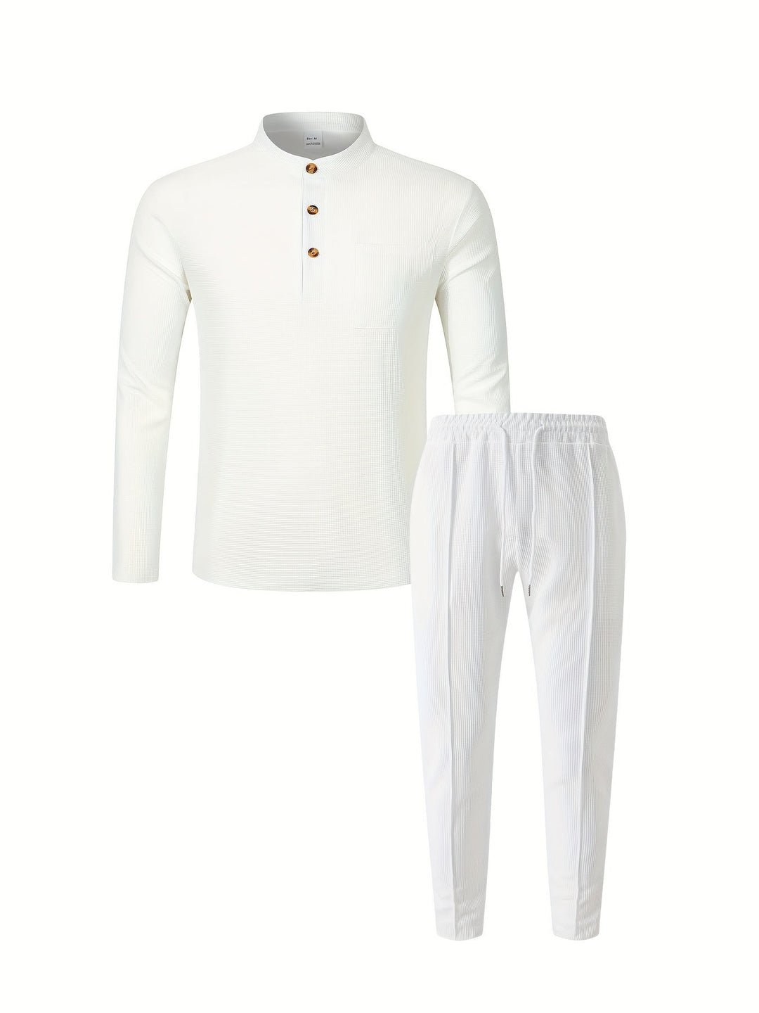 SOLID TWO PIECE SET FOR MEN