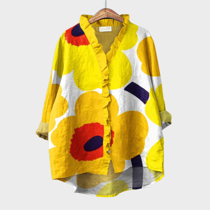 BEAUMONT NICE | BLOUSE IMPRIMÉ FLORAL POUR FEMMES