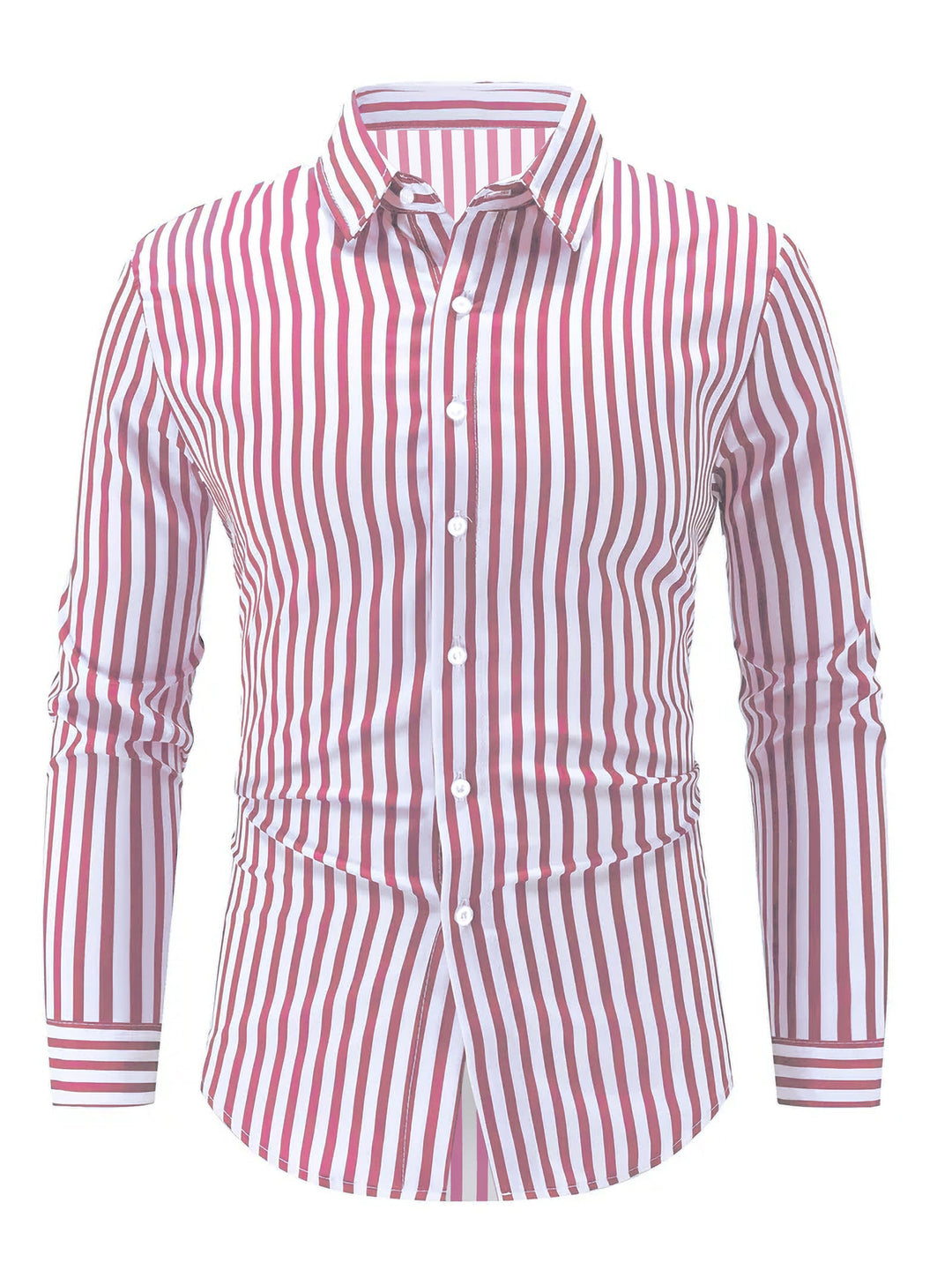 STRIPED LONG SLEEVE SHIRT FOR MEN