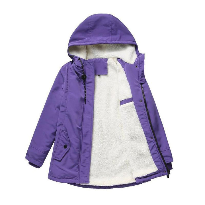 Maeve - Parka à capuche doublée polaire