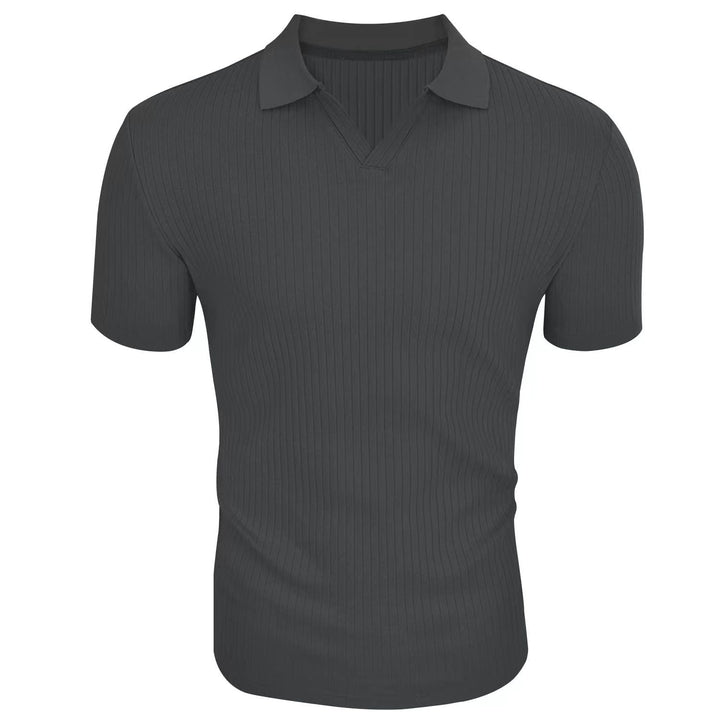 STRUCTURED POLO SHIRT FOR MEN