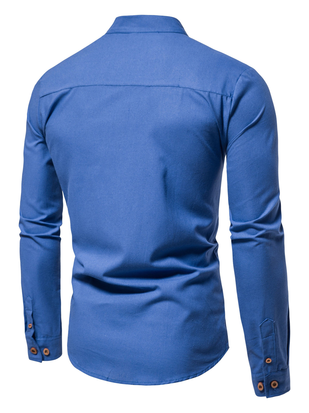 COTTON HALF PLACKET SHIRT FOR MEN