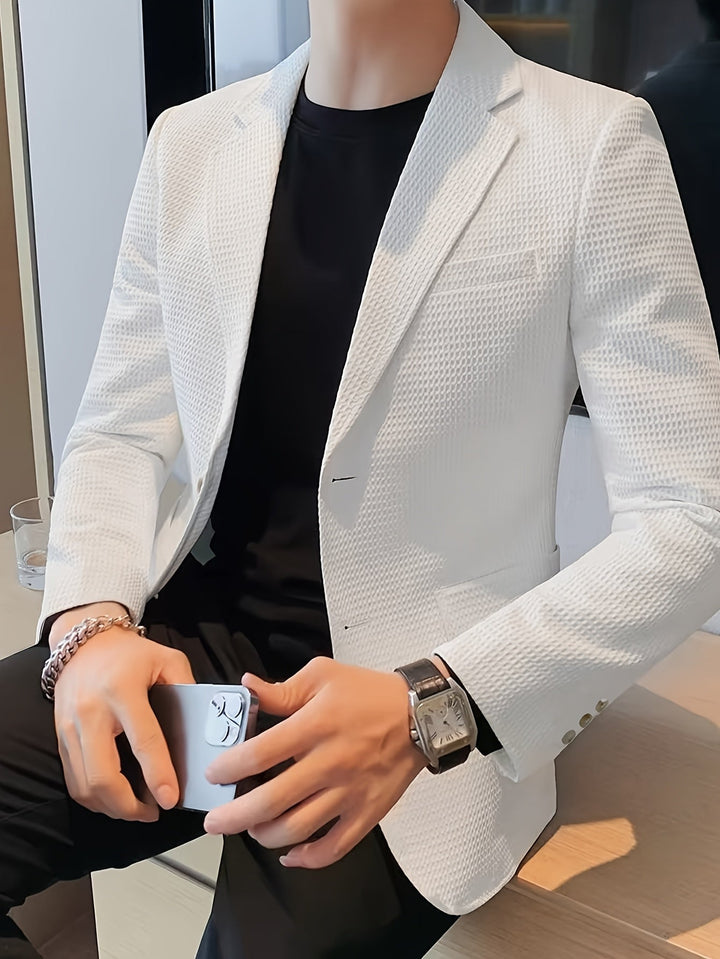 WAFFLE BLAZER FOR MEN