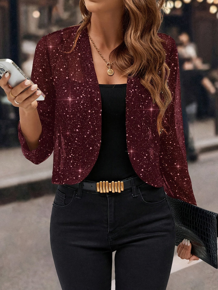 BEAUMONT NICE | VESTE COURTE À PAILLETTES POUR FEMMES