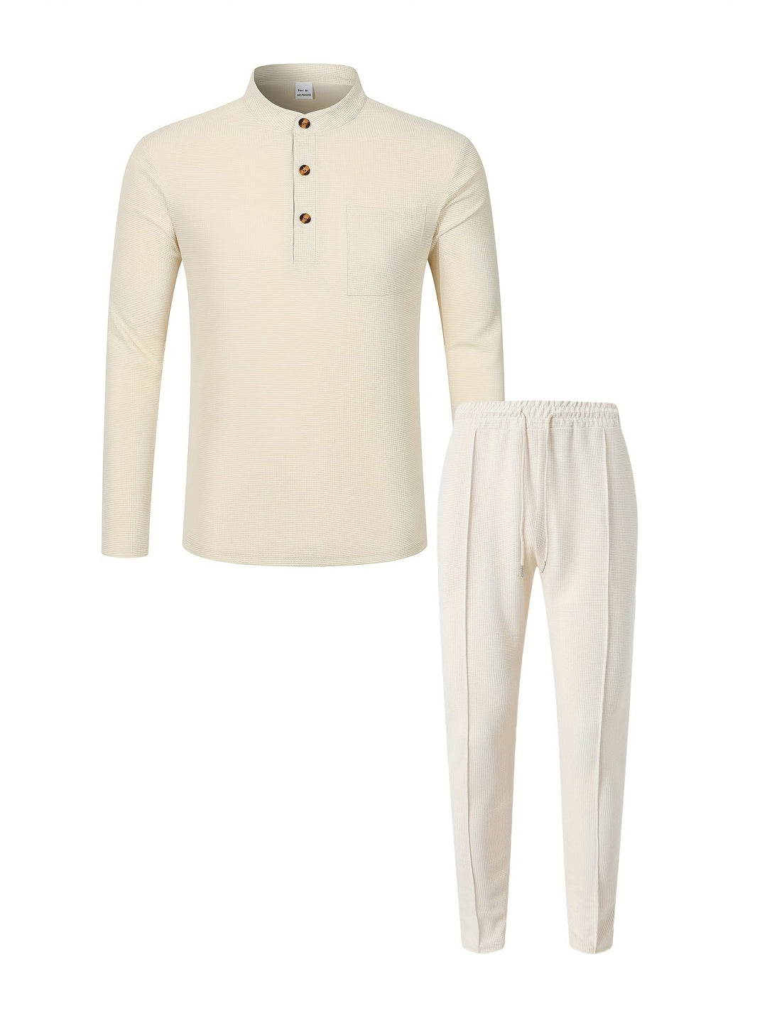 SOLID TWO PIECE SET FOR MEN