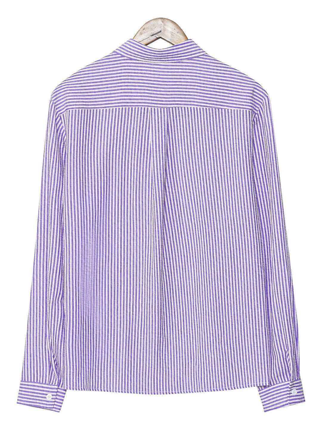 STRIPED LAPEL SHIRT FOR MEN