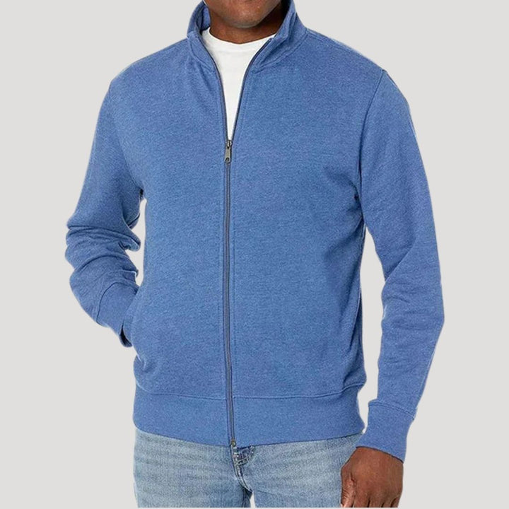 ZIP FRONT SPRING JACKET FOR MEN