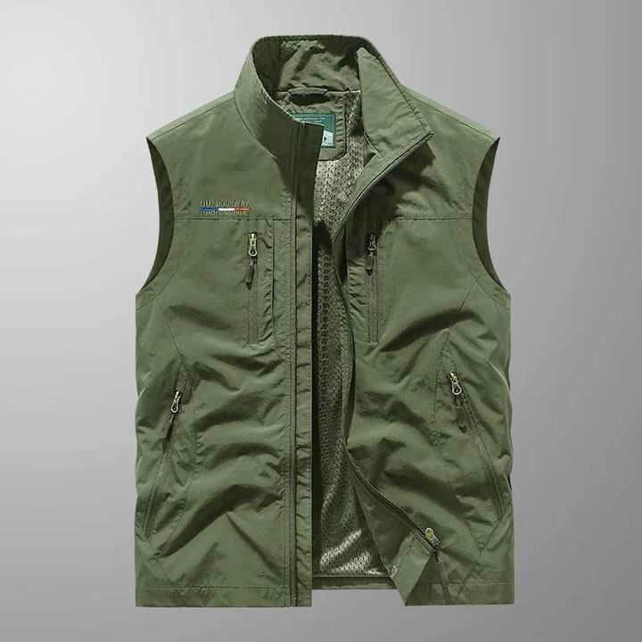 BREATHABLE CARGO VEST FOR MEN