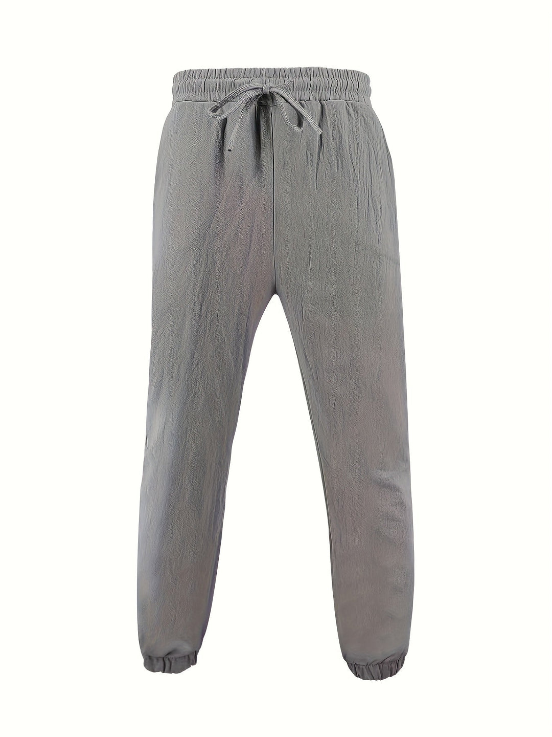 LINEN DRAWSTRING TROUSERS FOR MEN