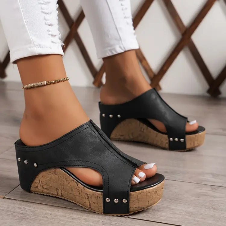 BEAUMONT NICE | SANDALES À TALON SUPPORT POUR FEMMES