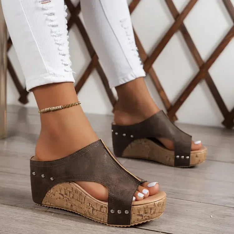 BEAUMONT NICE | SANDALES À TALON SUPPORT POUR FEMMES