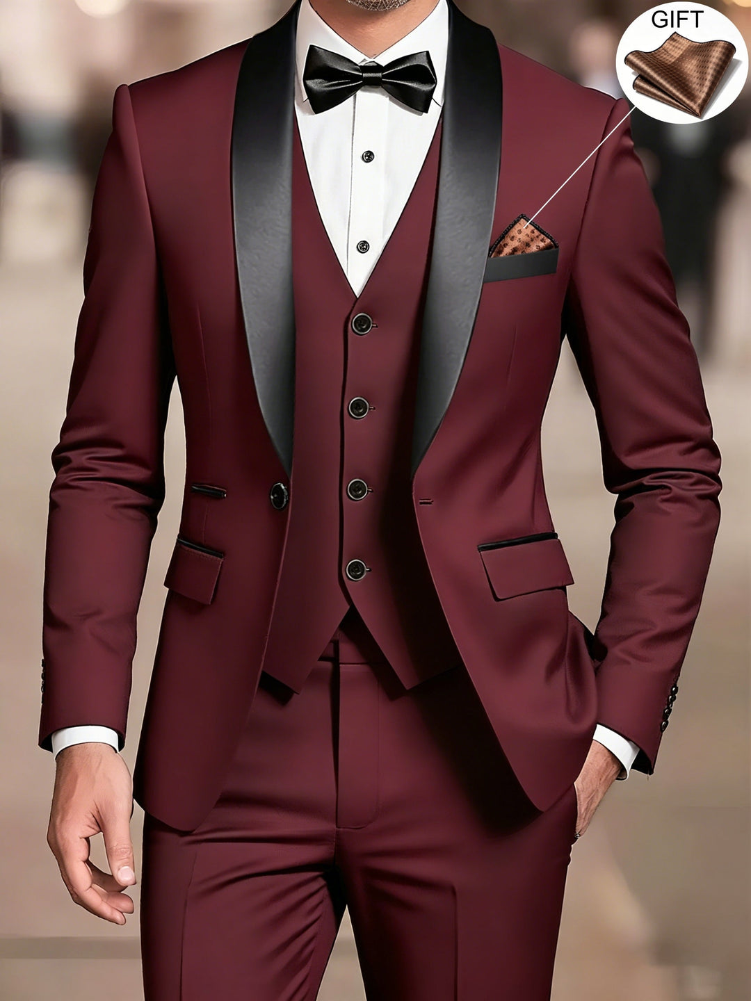SHAWL COLLAR SUIT FOR MEN