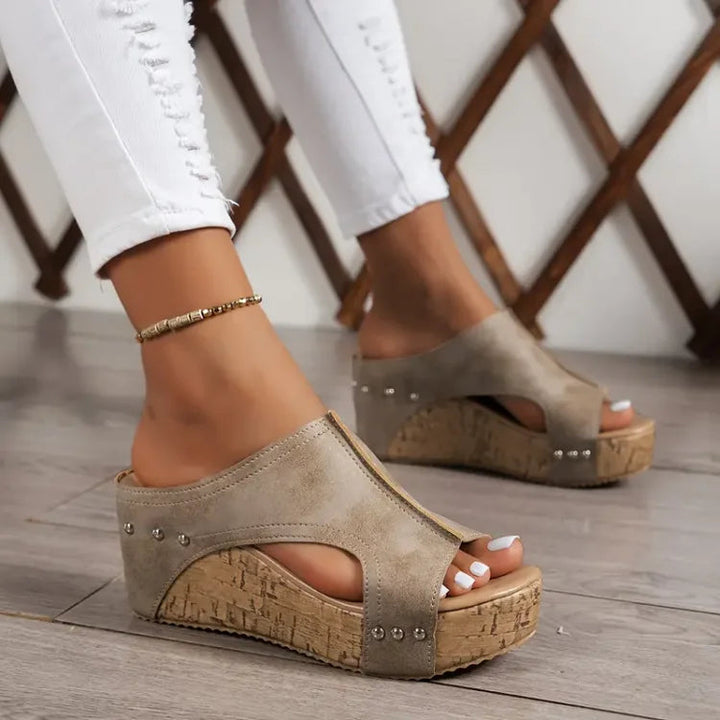 BEAUMONT NICE | SANDALES À TALON SUPPORT POUR FEMMES