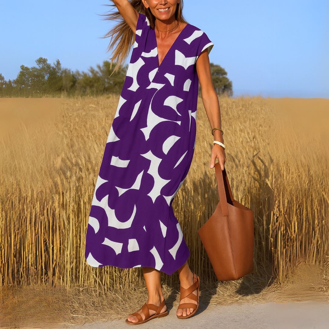 BEAUMONT NICE | ROBE IMPRIMÉE POUR FEMME