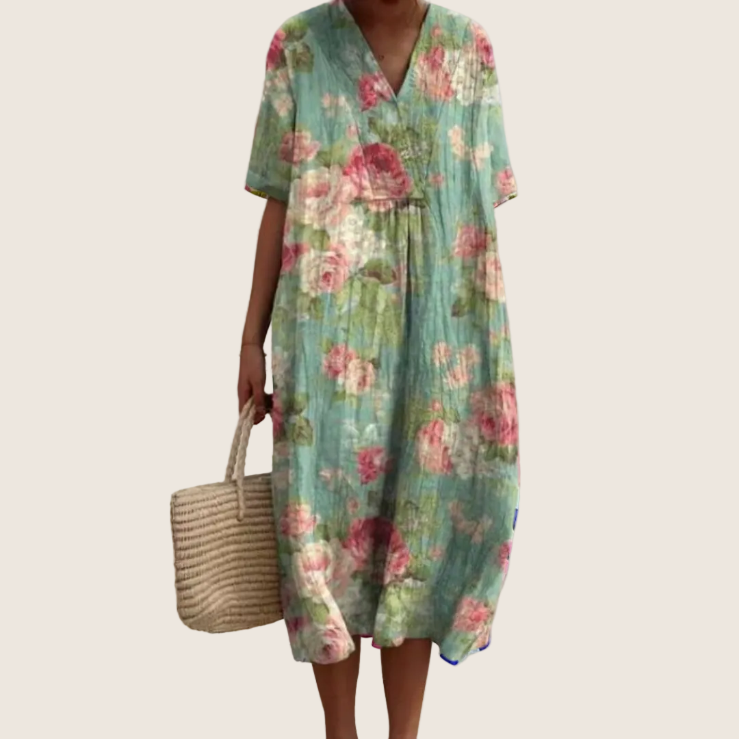 BEAUMONT NICE | ROBE D’ÉTÉ FLORALE POUR FEMMES
