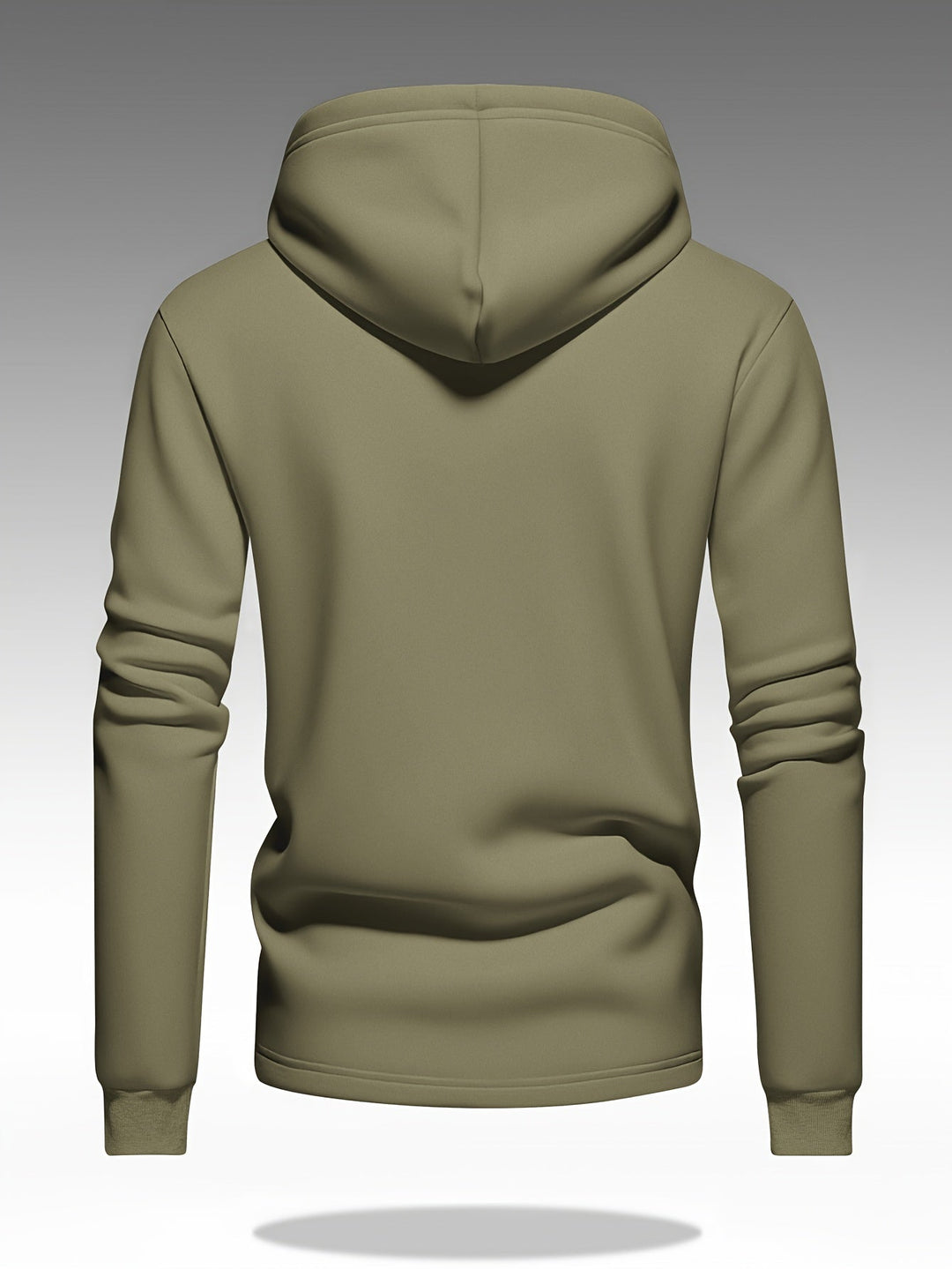 SOLID KNIT HOODIE FOR MEN