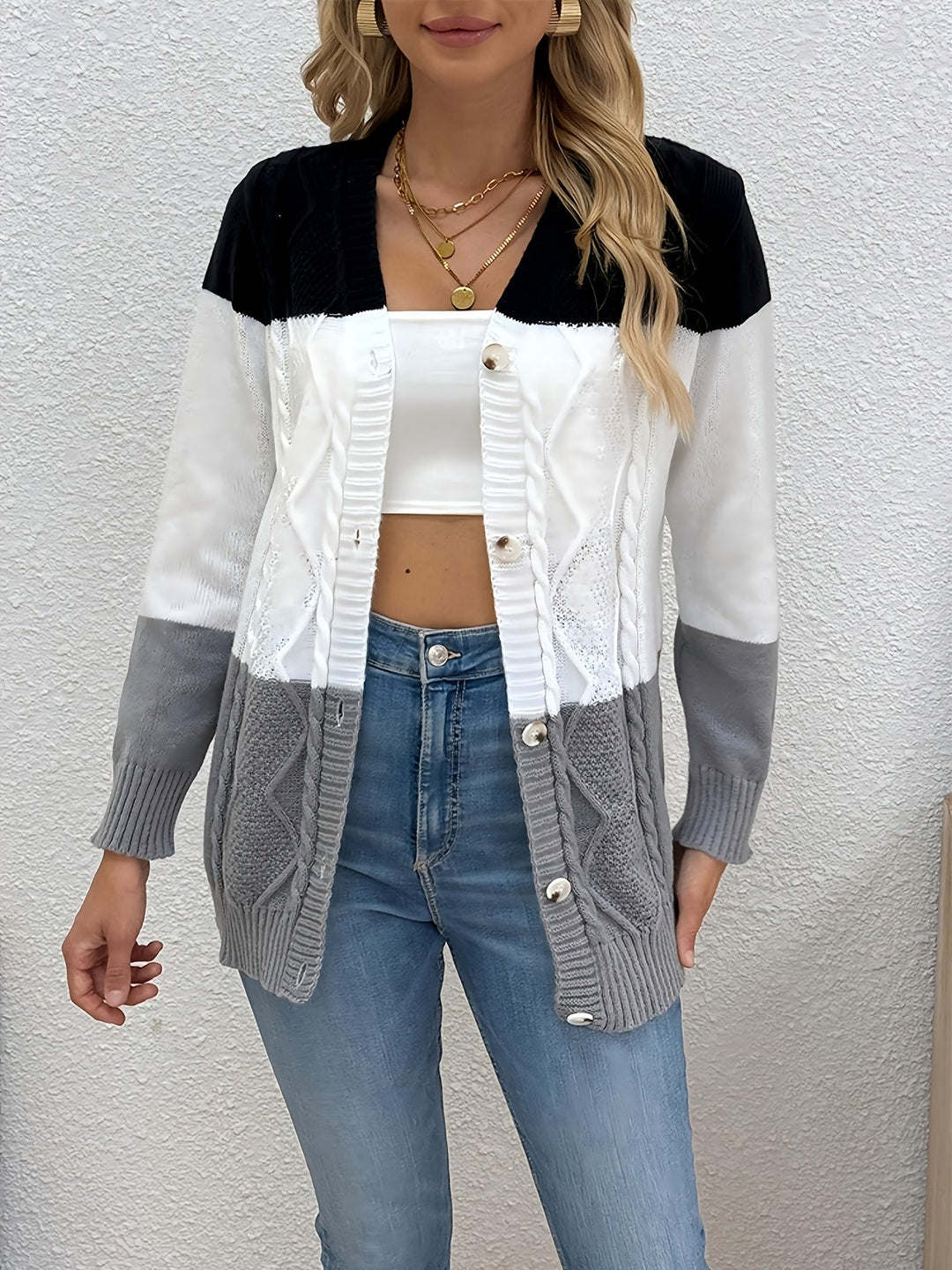 BEAUMONT NICE | GILET PATCHWORK POUR FEMMES