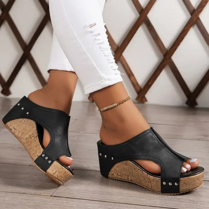 BEAUMONT NICE | SANDALES À TALON SUPPORT POUR FEMMES