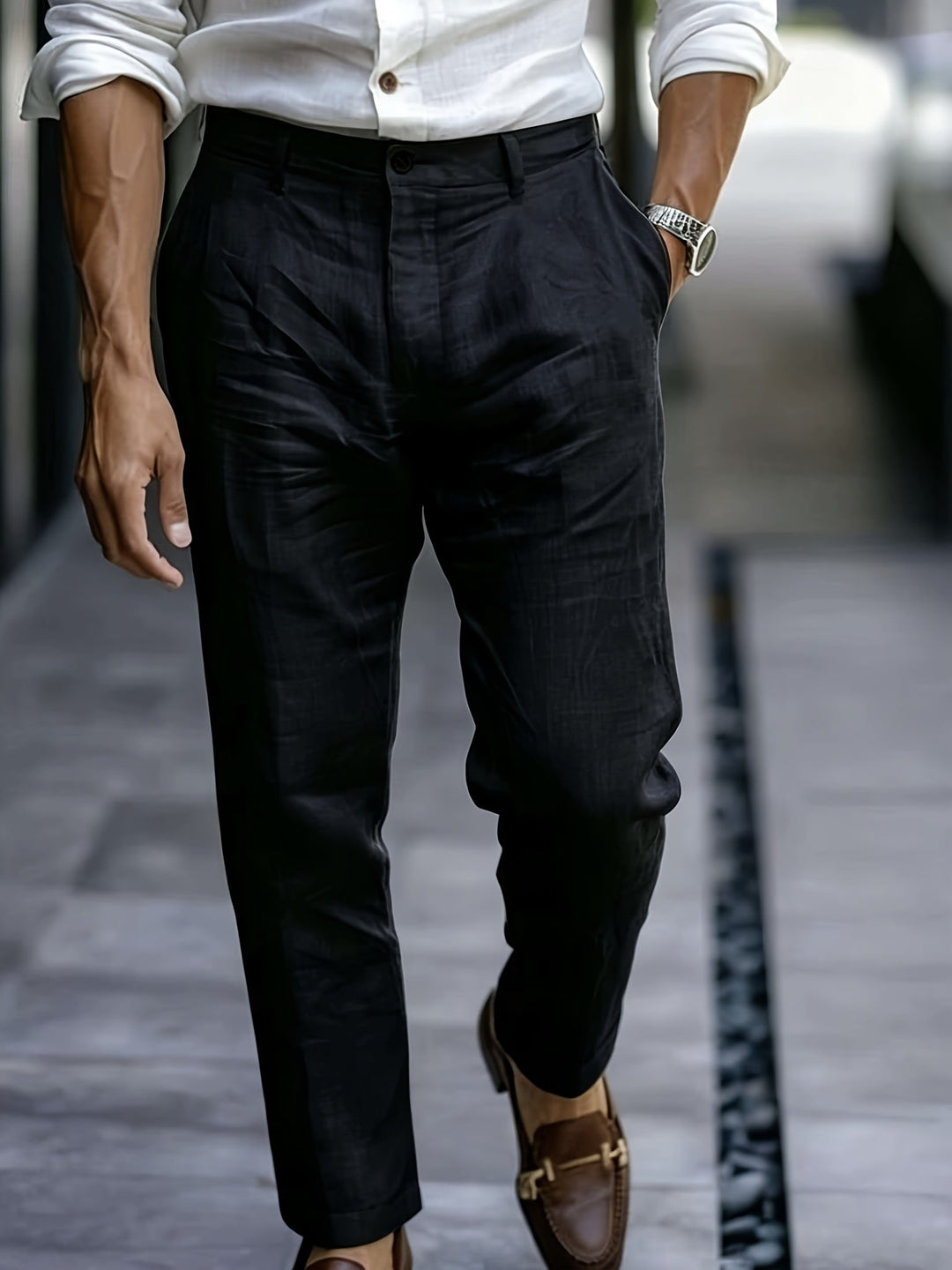 POCKETED TROUSERS FOR MEN