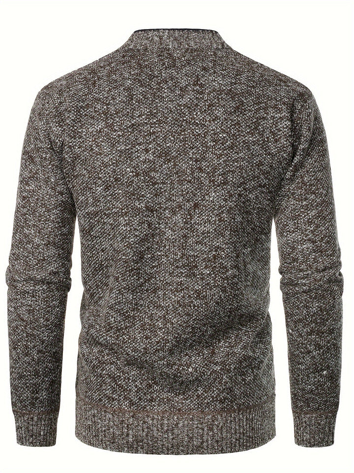 V-NECK KNIT CARDIGAN FOR MEN