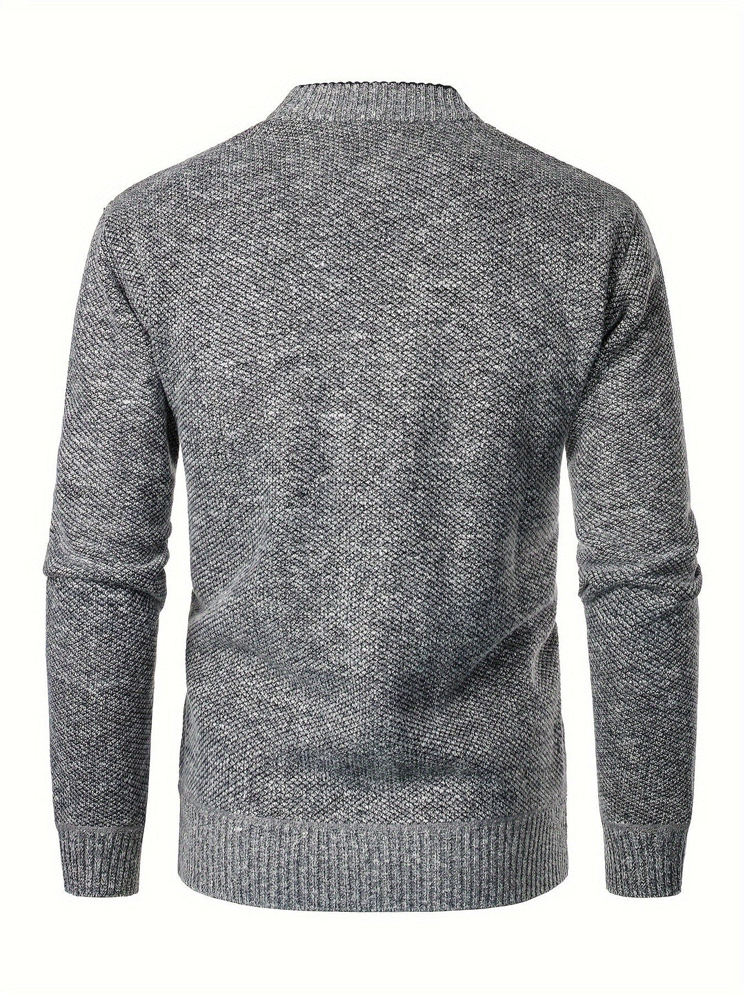 SOLID KNIT CARDIGAN FOR MEN