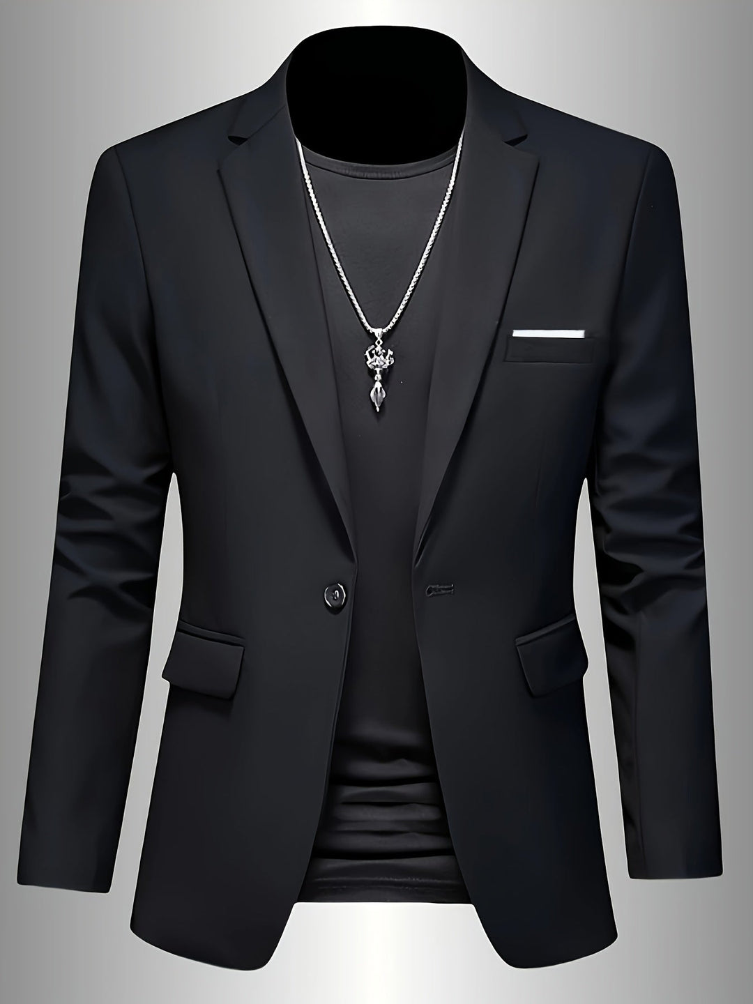 SLIM FIT SUIT JACKET FOR MEN