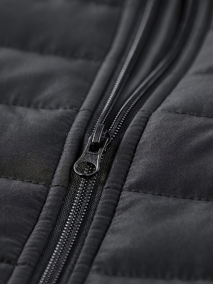 PADDED STAND COLLAR COAT FOR MEN