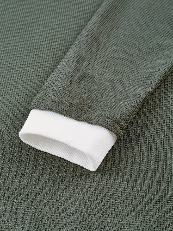 TEXTURED COLOURBLOCK POLO FOR MEN