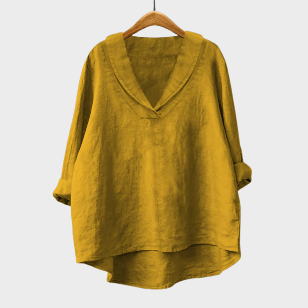 BEAUMONT NICE | BLOUSE COL V AMPLE POUR FEMMES