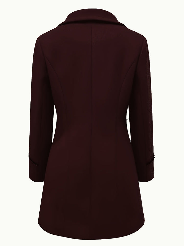 BEAUMONT NICE | VESTE À REVERBÈRE DOUBLE BOUTON POUR FEMMES