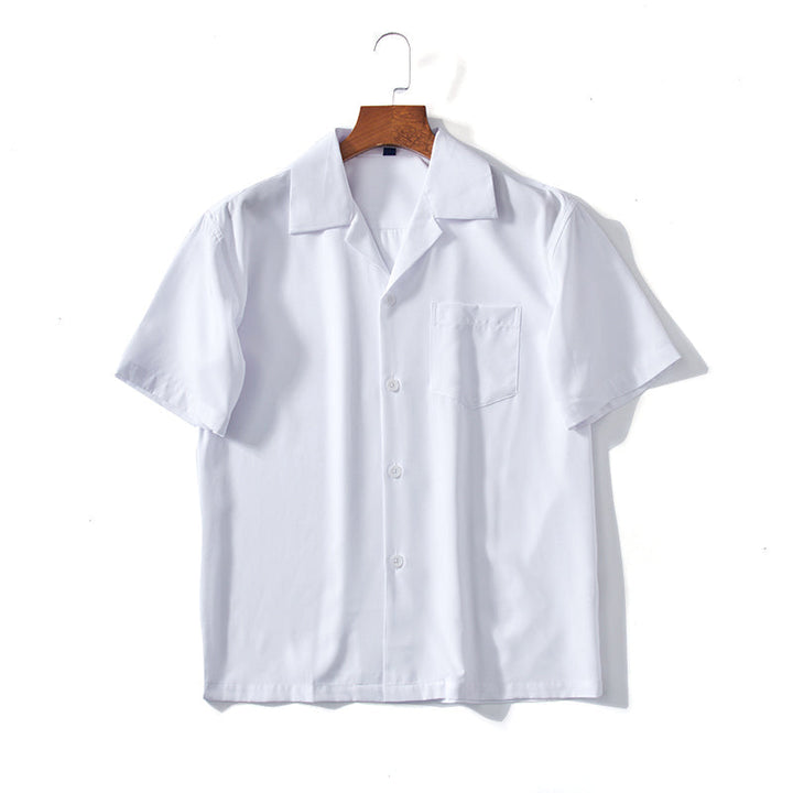 CUBAN COLLAR SUMMER SHIRT FOR MEN