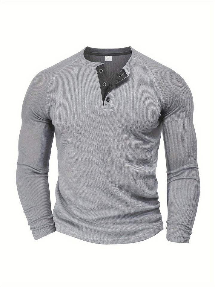 CREW NECK KNIT SHIRT FOR MEN