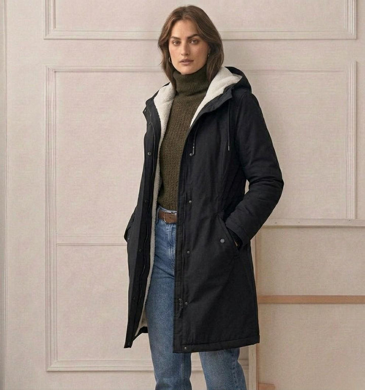 BEAUMONT NICE | PARKA D'HIVER DOUBLÉE EN POLAIRE POUR FEMMES
