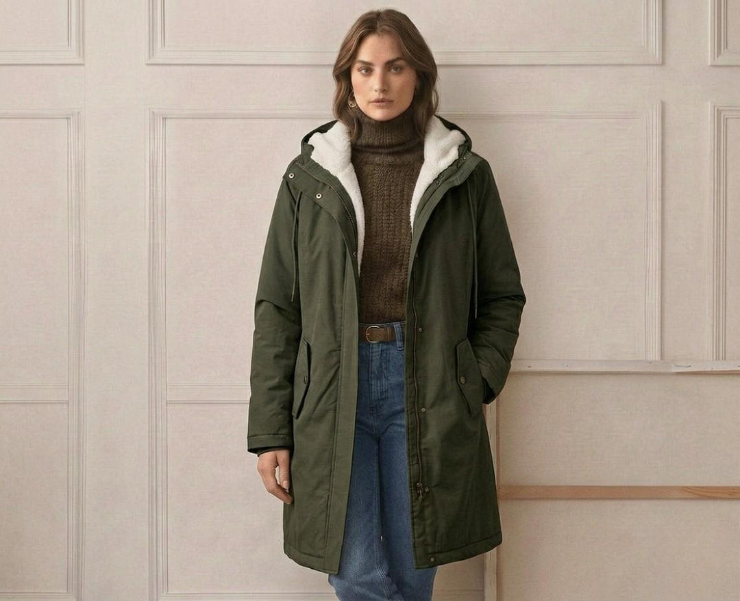 BEAUMONT NICE | PARKA D'HIVER DOUBLÉE EN POLAIRE POUR FEMMES