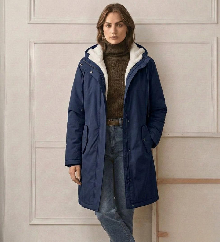 BEAUMONT NICE | PARKA D'HIVER DOUBLÉE EN POLAIRE POUR FEMMES