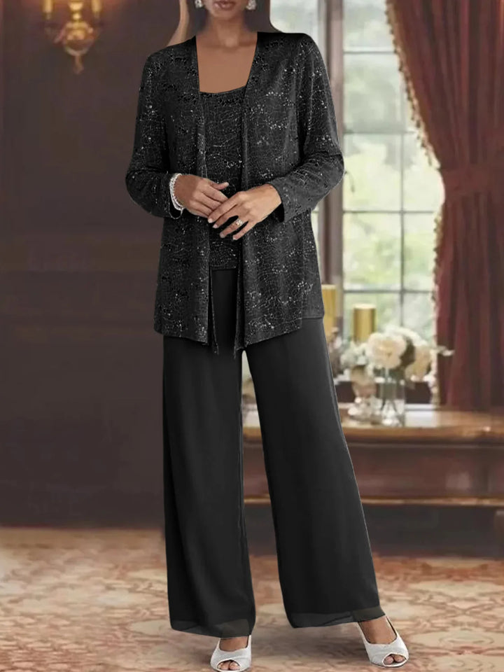 BEAUMONT NICE | ENSEMBLE PANTALON EN MOUSSELINE POUR FEMME
