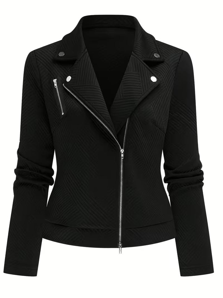 BEAUMONT NICE | VESTE BIKER GÉOMÉTRIQUE POUR FEMMES