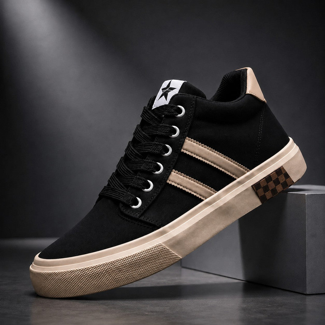BOLD CANVAS SNEAKERS FOR MEN