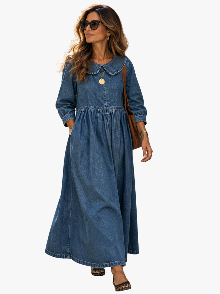 BEAUMONT NICE | ROBE À COL ARRONDI POUR FEMMES