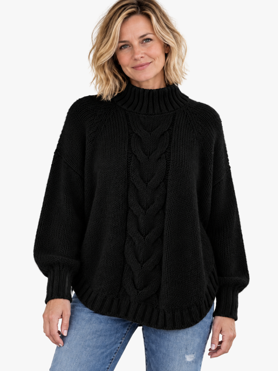 BEAUMONT NICE | PULL CÔTELÉ À OURLET ÉVASÉ POUR FEMMES