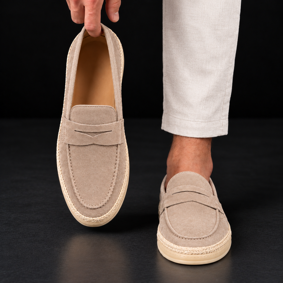 Mocassins en suédine Marcos