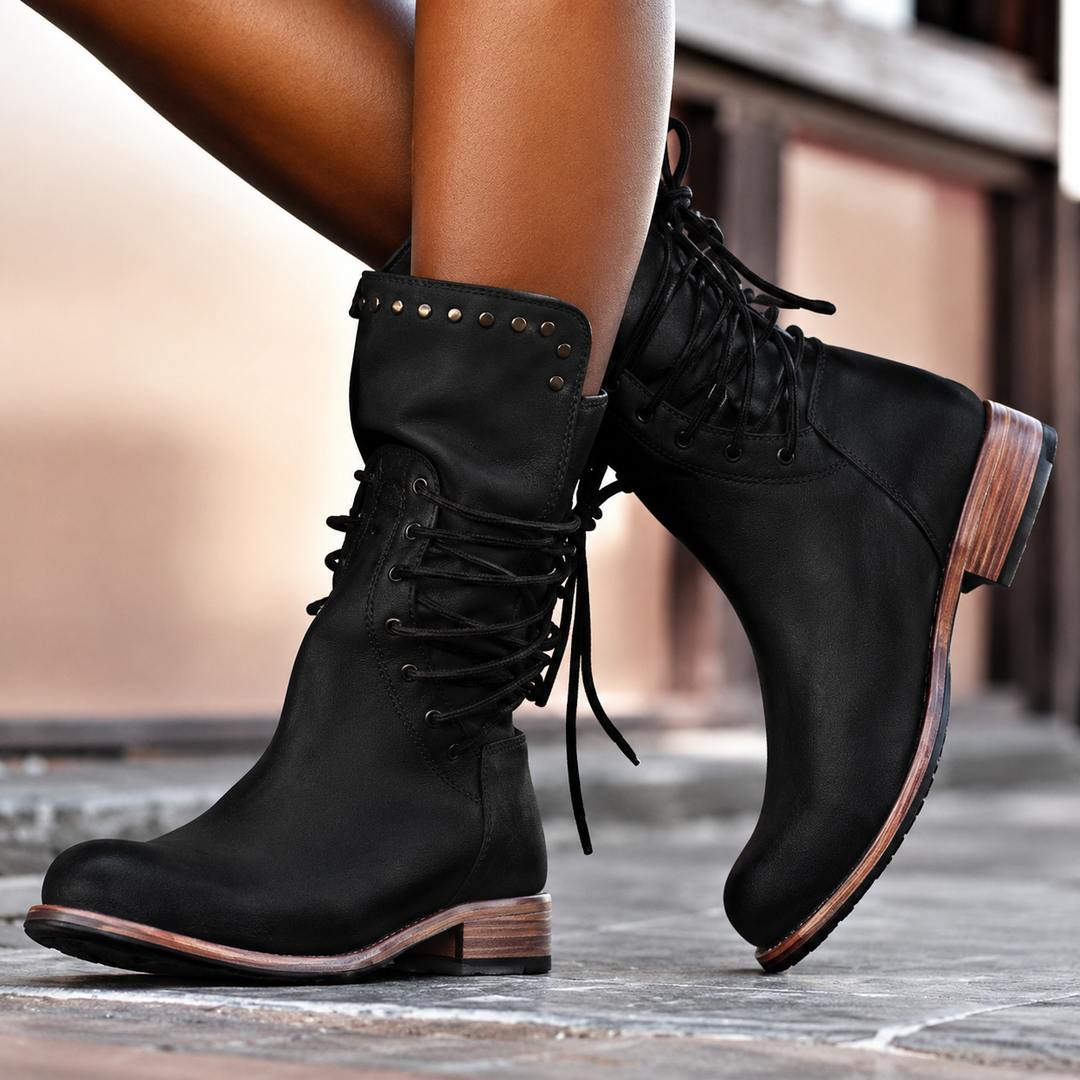 BEAUMONT NICE | BOTTES RÉTRO EN POLAIRE POUR FEMMES