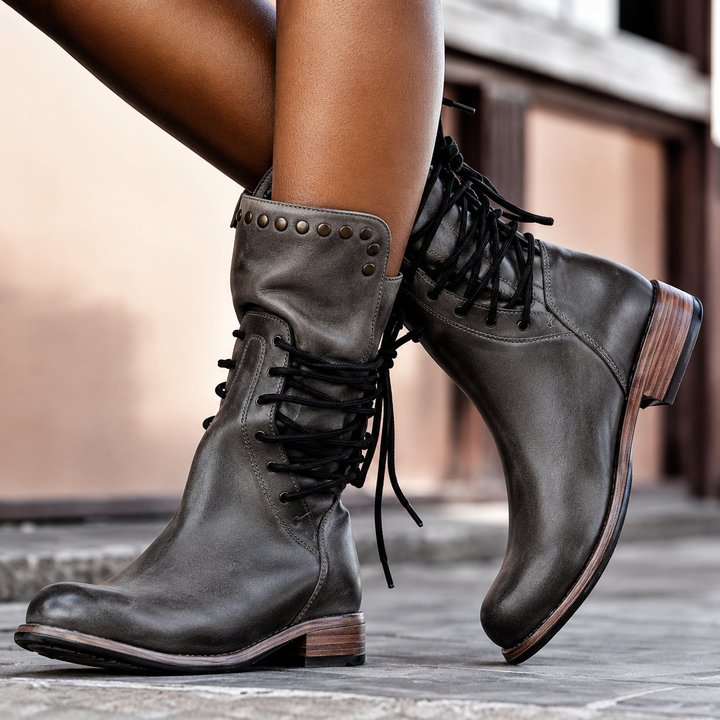 BEAUMONT NICE | BOTTES RÉTRO EN POLAIRE POUR FEMMES