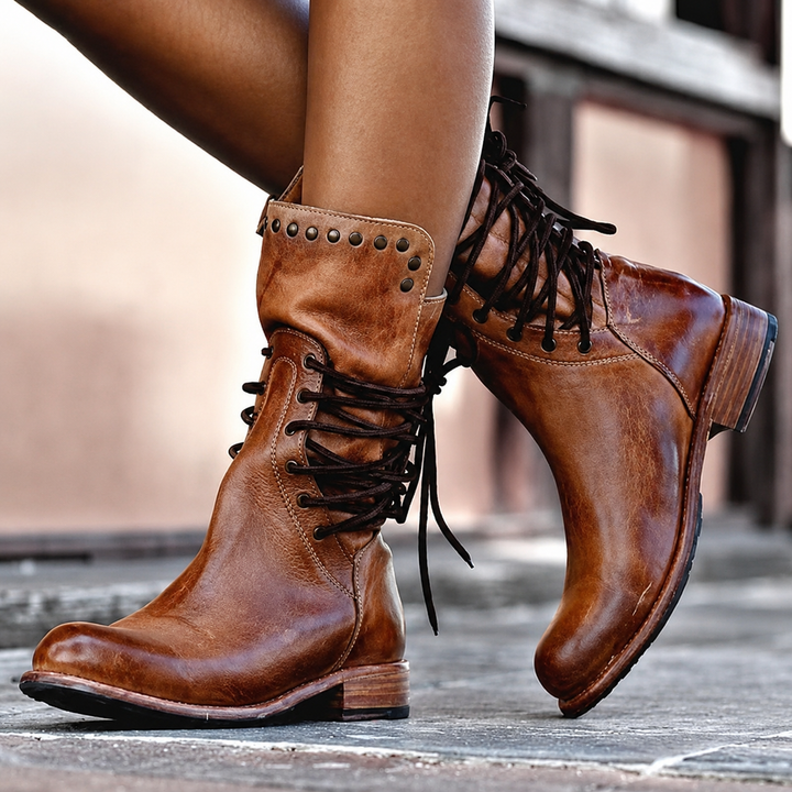 BEAUMONT NICE | BOTTES RÉTRO EN POLAIRE POUR FEMMES