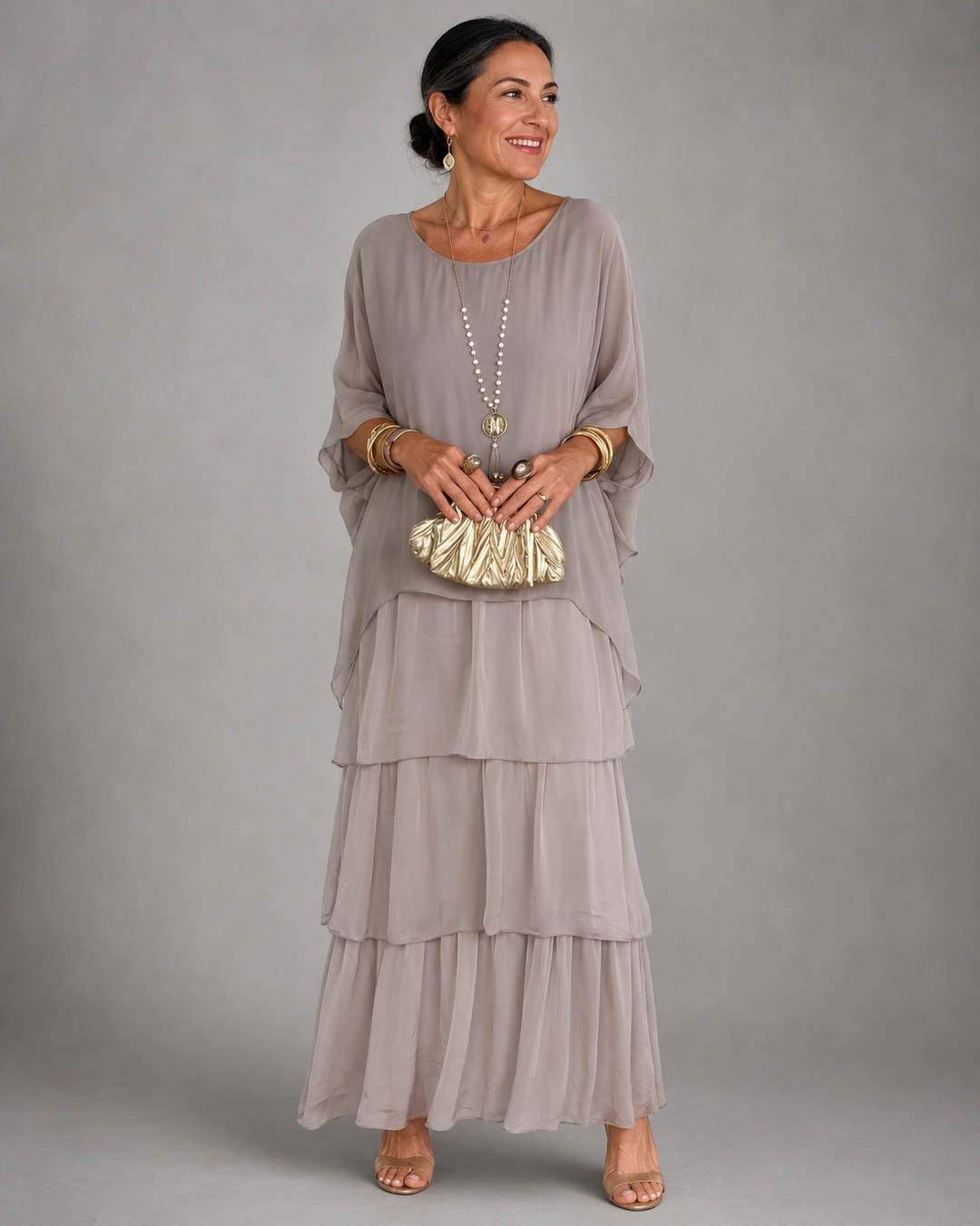 BEAUMONT NICE | ROBE ÉLÉGANTE À COUCHE POUR FEMMES