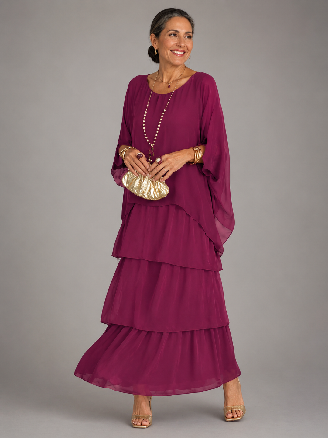 BEAUMONT NICE | ROBE ÉLÉGANTE À COUCHE POUR FEMMES