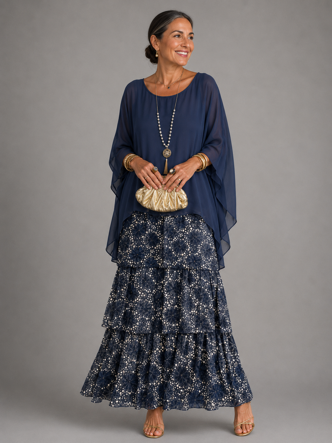 BEAUMONT NICE | ROBE ÉLÉGANTE À COUCHE POUR FEMMES